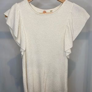 Free People White Tank Top